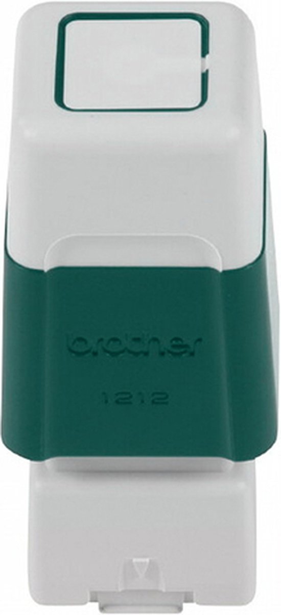 Brother PR-1212 stempel | 12x12mm | Zwart, Blauw, Rood, Groen |6 stuks-Groen